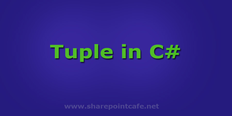 Tuple in C#