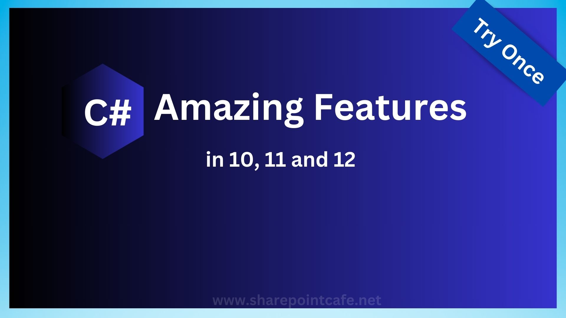 C# Amazing New Features