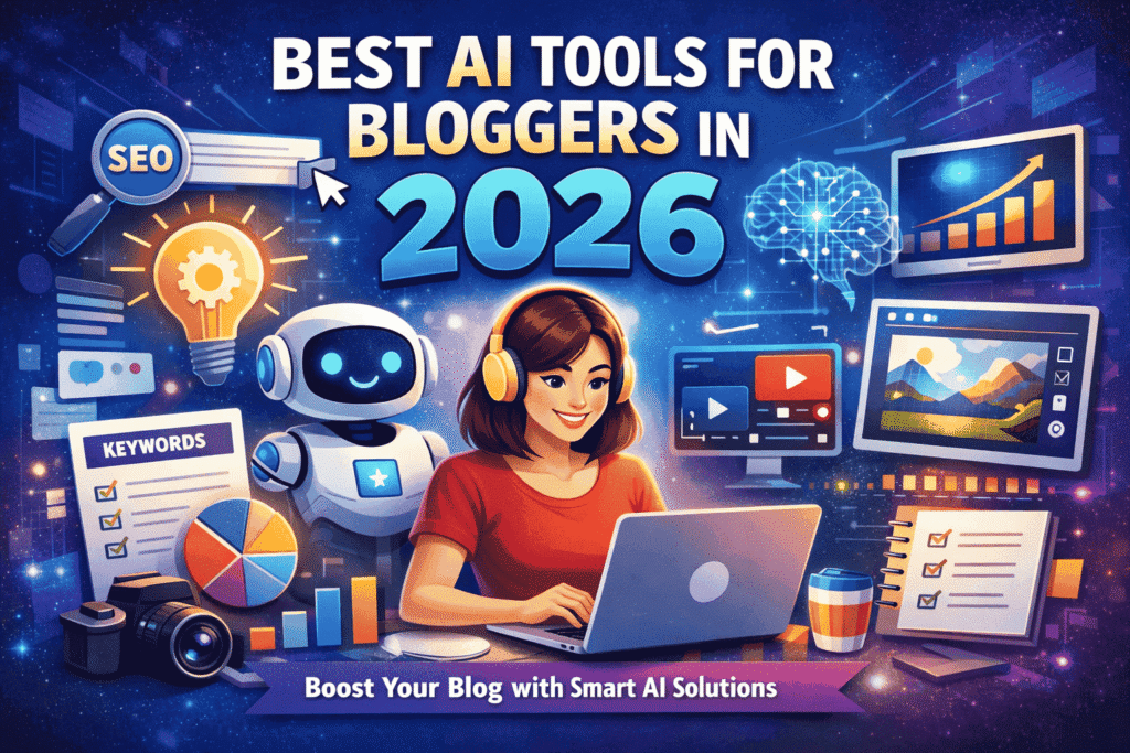 Best AI tools for bloggers in 2026